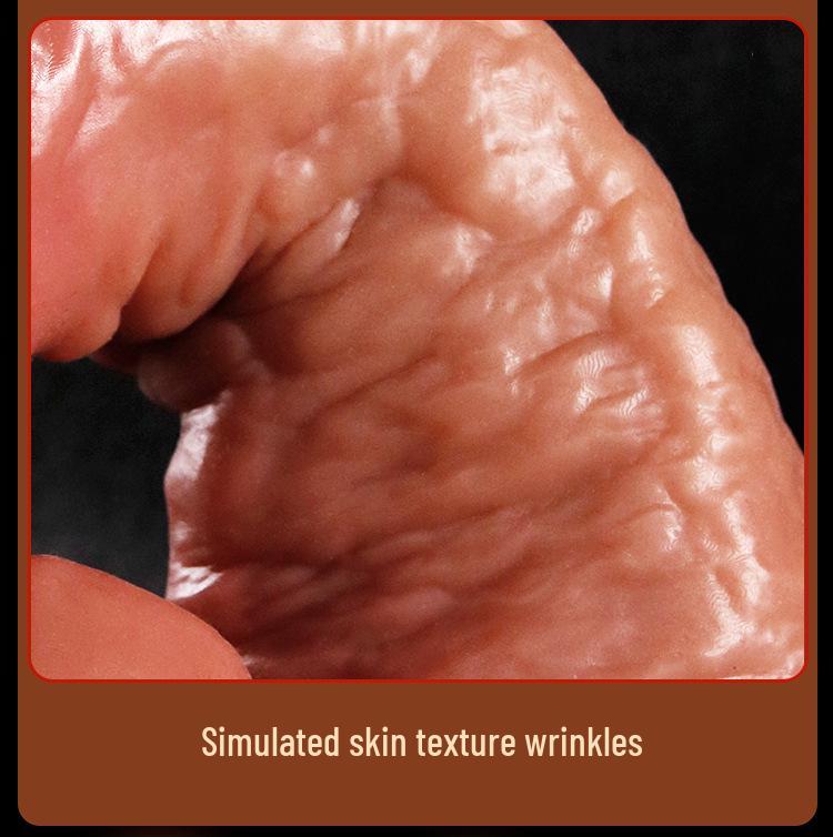 Силиконовый реалистичный дилдо и анальная пробка - Мягкая плоть Женская игрушка для мастурбации