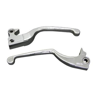 Рычаг Kijima Bike Parts тонкий алюминиевый с игольчатым подшипником XL Sportster хромированный литой ('04-'12) HD-04355