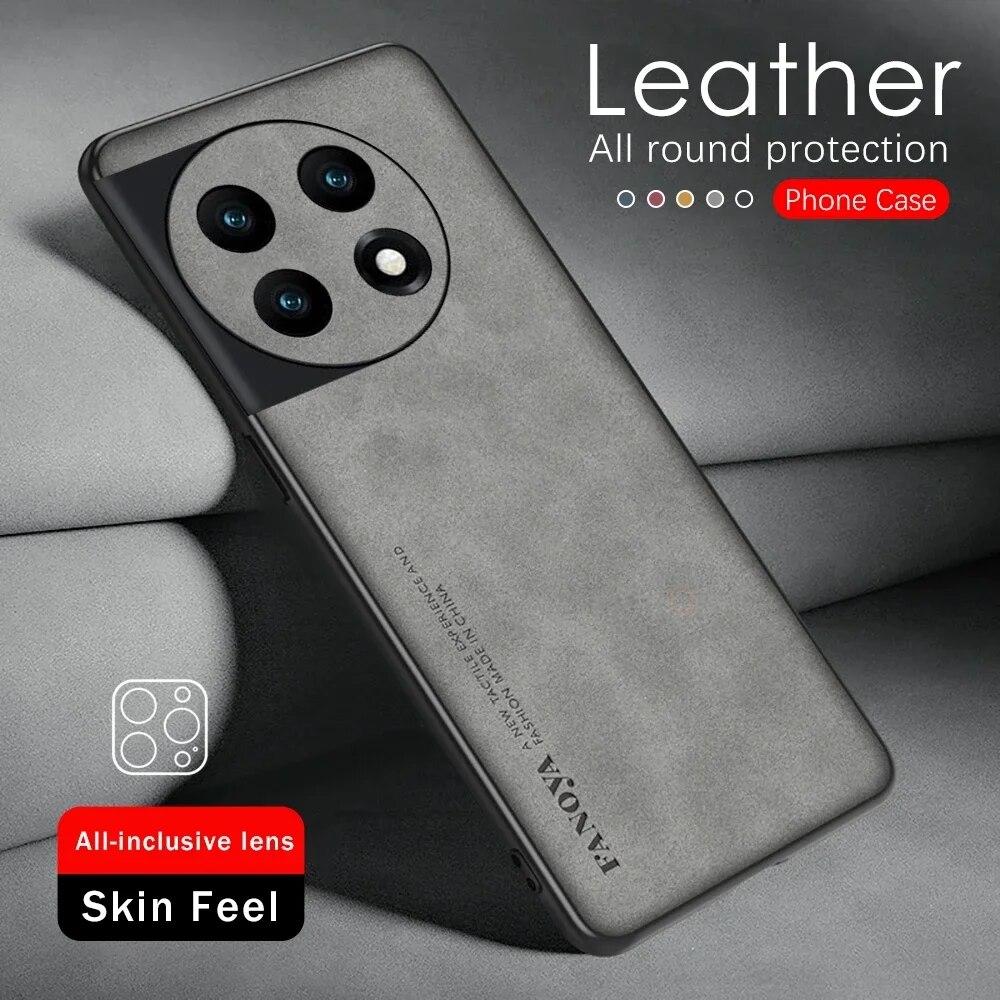 Роскошный чехол из овчины One Plus 10t 10r 9r 11r 2v для Oneplus 11 Ace 2 10 Pro 9 RT 5g 9RT, мужская задняя крышка в стиле ретро Oneplus11