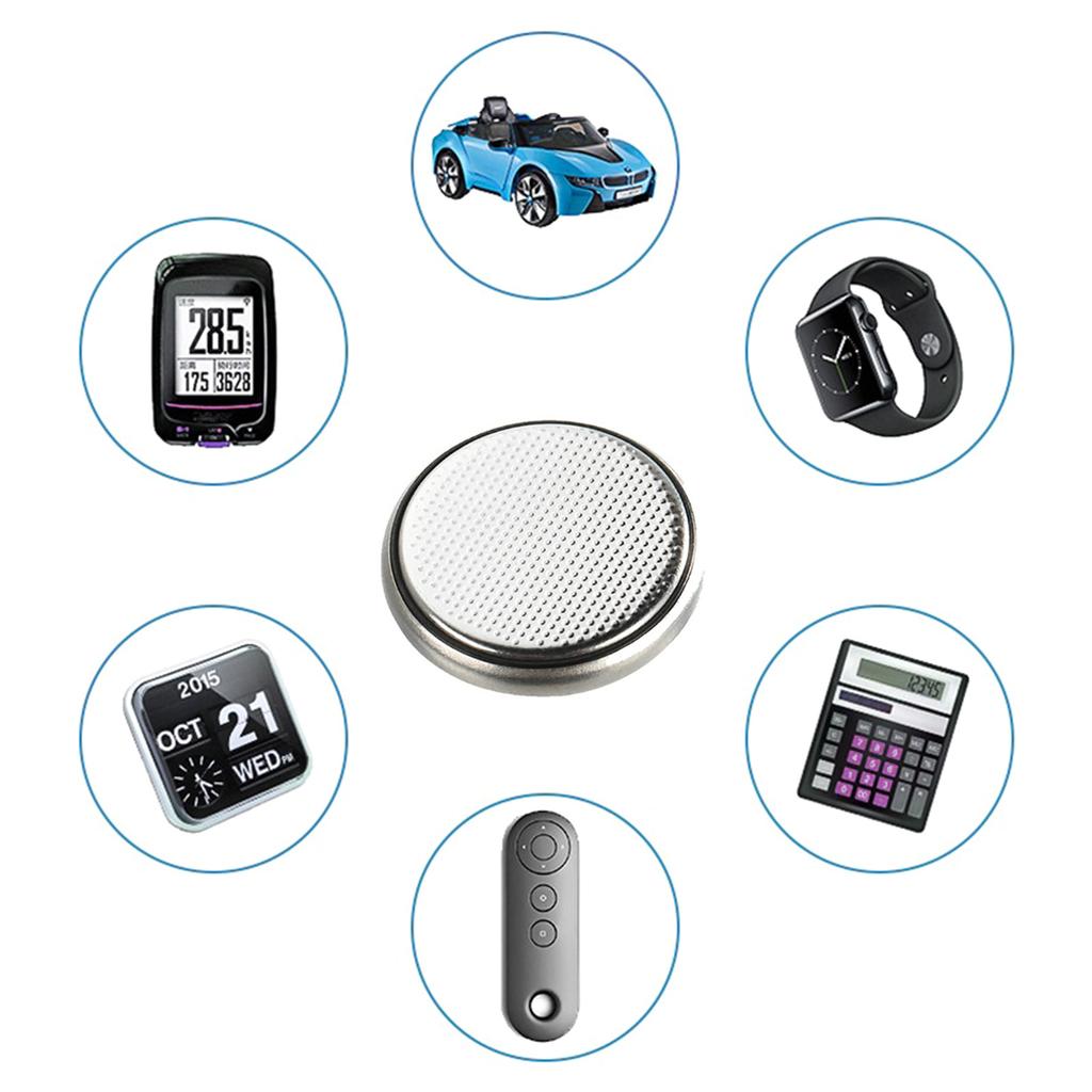 Упаковка из 5 шт. литиевых батареек CR2477 высокой емкости 1000 мАч, долговечный источник питания для пульта дистанционного управления часами