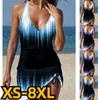 Swimwear Summer New Design Printing Bathing Suit Beachwear Women Sexy Fashion Swimsuit Two Pieces Set Tankini Female Monokini