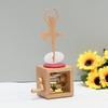Music Box Are My Sunshine Hand Crank Wooden Mechanism Musical Boxes Cute Vintage Keepsake Box Gifts For Girls Women Mom Boys