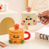 Creative Cute Doll Ceramic Mug Cup Water Cup Gift Couple Cup Coffee Cup Milk Cup Breakfast Cup