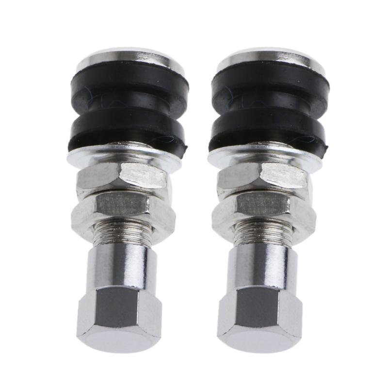 2Pcs Motorcycle Car Scooter Bike ATV Tyre Parts Tubeless Tire for Valve