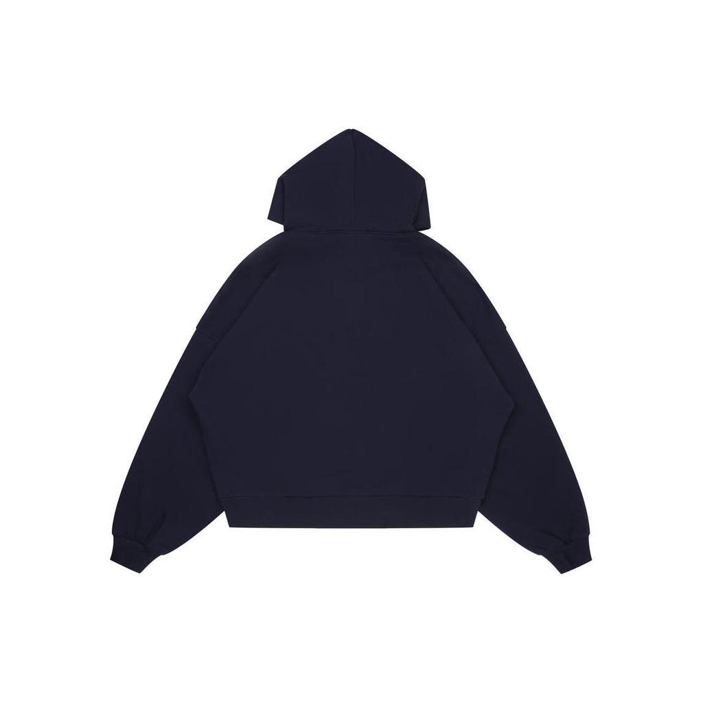 Drew House Sweatshirts Unisex Dark Marine Blue Hooded Thickened Regular DR-FW22-537