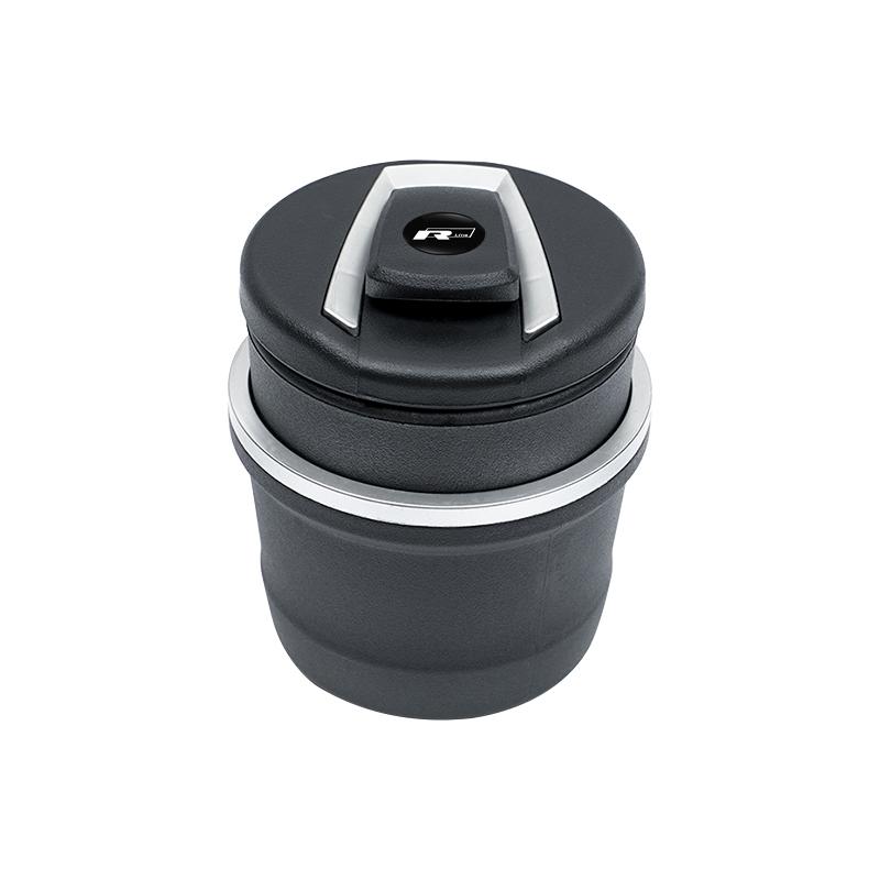 LMN1 1Pcs Car LED Ashtray Garbage Coin Storage Cup Cigar Ash Tray For VW GTI Polo Golf Passat Tiguan Arteon Touareg CC Taigo Caddy Je