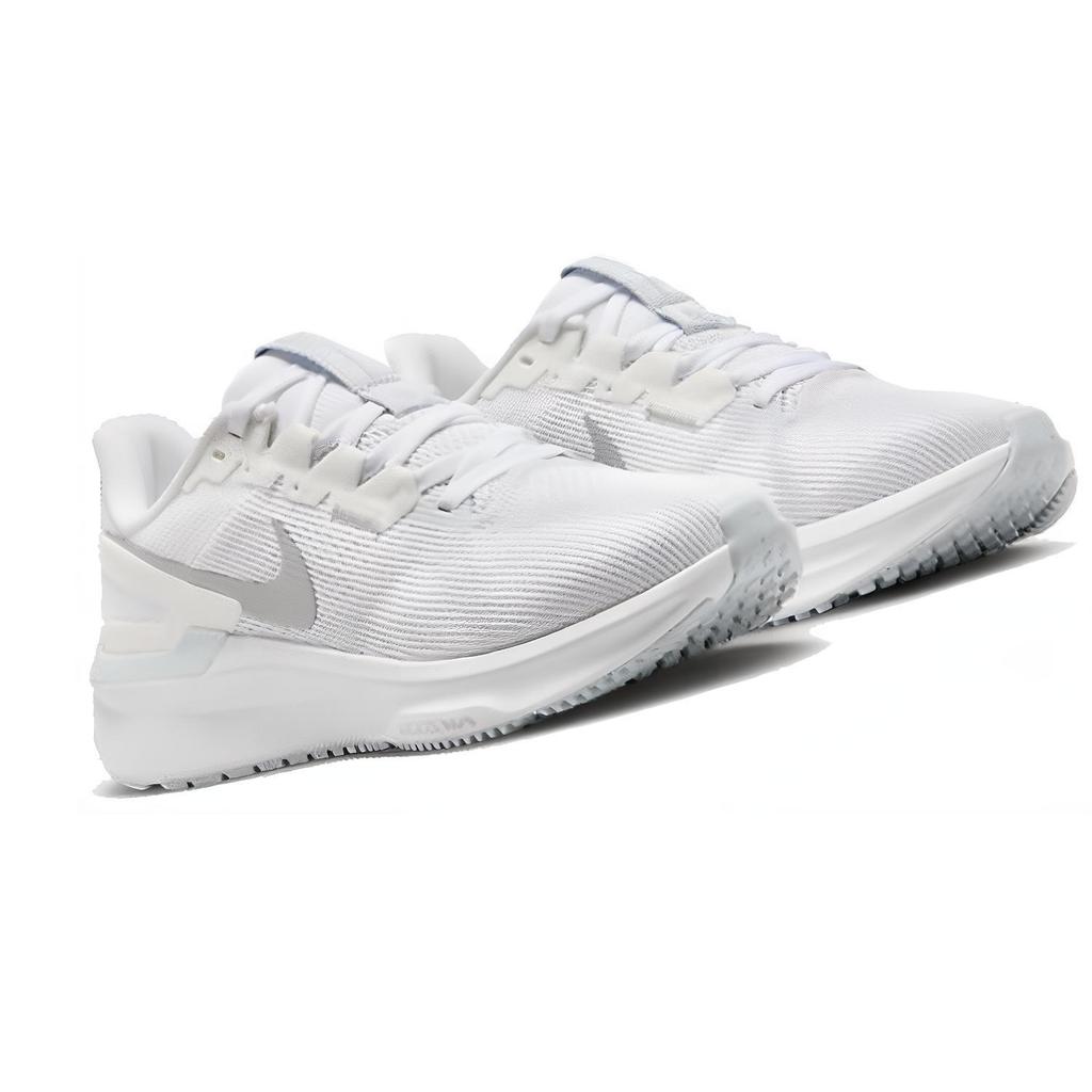 Новые женские кроссовки Nike Zoom Structure 25 Белый/Металлик Серебристый DJ7884-101