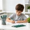 10 шт. Карандаши HB на космическую тематику с ластиком Мультяшный дизайн планет Детские карандаши Плавное письмо Удобный захват Карандаш для школы Домашних заданий