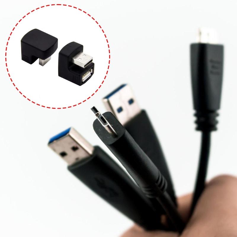 USB2.0 Папа-Мама U-образный Изогнутый Соединитель Адаптер Plug And Play Для Компьютера, Клавиатуры, Мыши, Принтера, Камер