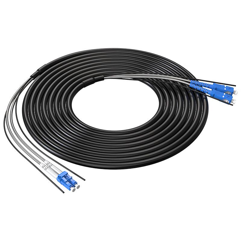 Dasheng Optic Telecom-Grade Armored Single-Mode Fiber Optic Patch Cable
