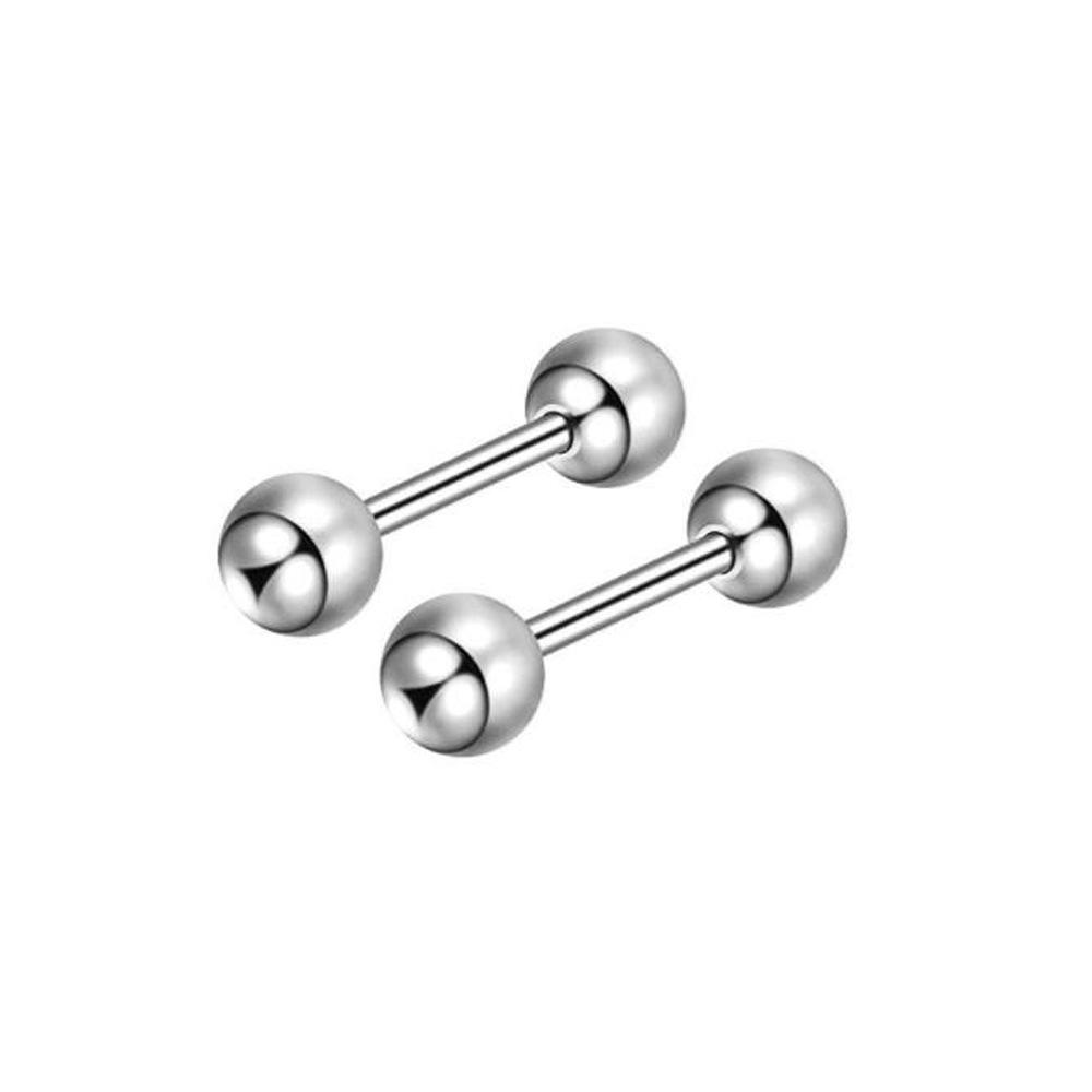 Stainless Steel Lip, Zircon Ear, and Ear Bone Studs - Trendy Piercing Jewelry