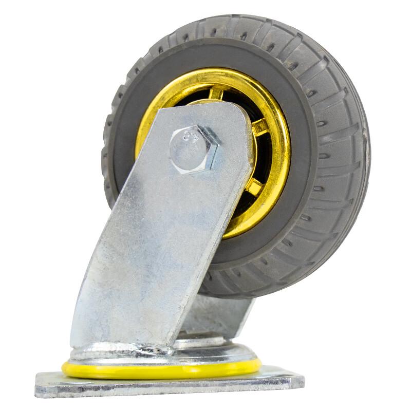 Hesdige Heavy-Duty Silent Rubber Caster Wheel
