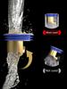 Small-Caliber Toilet Downcomer Neutral Floor Drain Odor Preventer