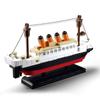 194pcs 0576 Educational Building Blocks Titanic Ship Bricks Toys Boat Model Kids Boys Gift For Children