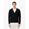 Мужской кардиган из мериносовой шерсти с V-образным вырезом Ah5665 54n 031 q2nAh5665 54n031