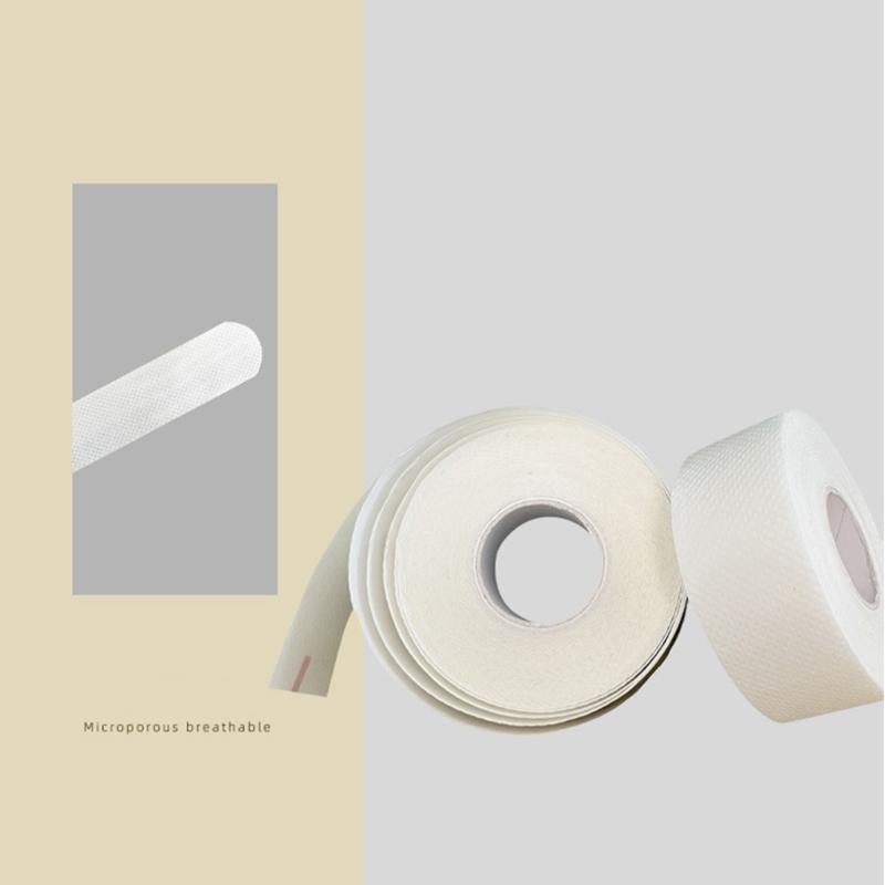 1 Roll Hat Sweat Liners Shirt Collar Sweat Protectors Non-Woven Fabric Self-Adhesive Invisible Breathable Sweat Pad