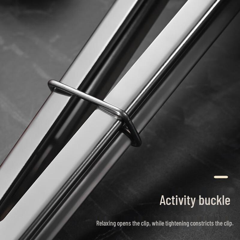 ZISIZ Stainless Steel Multipurpose Food Tongs