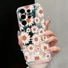 Милый Цветочный Прозрачный Чехол с Ромашками для Samsung Galaxy S26 S25 S23 S22 Ultra Plus Прозрачный Мягкий ТПУ Ударопрочный Цветочный Чехол