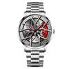 Wheel Watch Business Watch Sports Watch Quartz Steel Watch Personality Watch Stainless Steel Watch