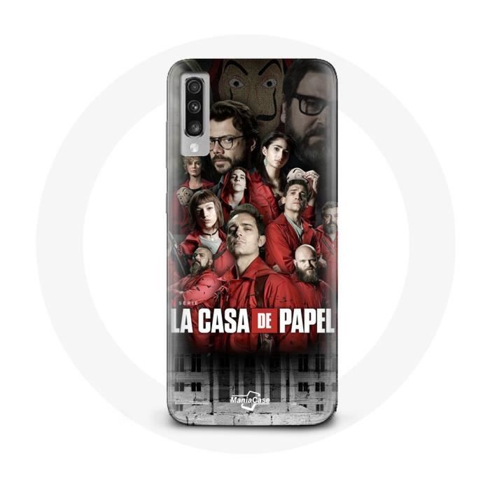 Case for Samsung Galaxy A50 La Casa De Papel Poster Characters