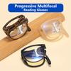 Strength 1.0x ~ 4.0x Folding Lightweight Multifocal Reading Glasses Presbyopic Glasses Readers