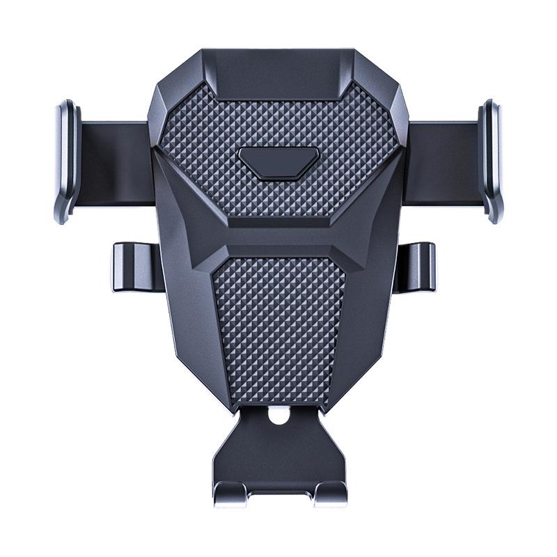 Телескопический автоматический фиксирующийся держатель для телефона в автомобиль с присоской и креплением на воздуховод