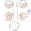Clay Cutter Leaf Flower Shape Clay Earring Molds for Earrings Making Clay Earring Cutter Tool for Jewelry Making