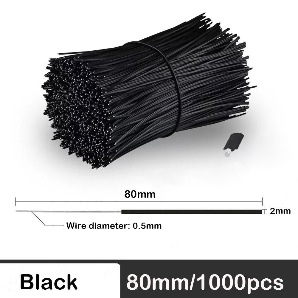 White Twist Ties Black Fix Strings Iron Wire Ties Cable Fasteners