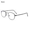 Men Women Eye Protection Portable Metal Eyeglasses Anti-Blue Light Glasses Ultra Light Frame Computer Goggles