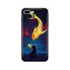 Для iPhone 7 8 Чехол силиконовый мягкий ТПУ Чехол для Apple iPhone 7 8 plus Сумка Funda coque etui bumper paiting черный ТПУ чехол