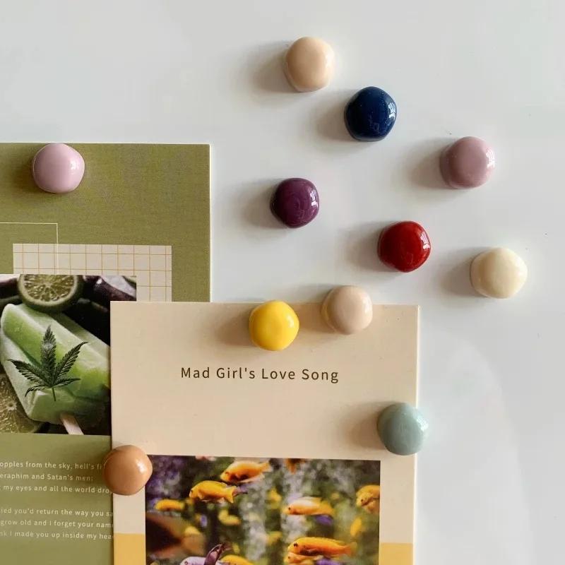 10 шт. мультяшные магниты на холодильник Nordic Ins Wind Personality Home Whiteboard Decoration Po Message Board