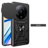 Чехол для защиты камеры Xiaomi 14 Ultra Mi 13 Ultra Xiaomi Redmi A3 Armor Hybrid Ring Back Cover
