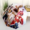 1pc Power Rangers, Team Themed High-quality Umbrella,Automatic Opening and Closing Umbrella,Multi-functional Umbrella G0811240