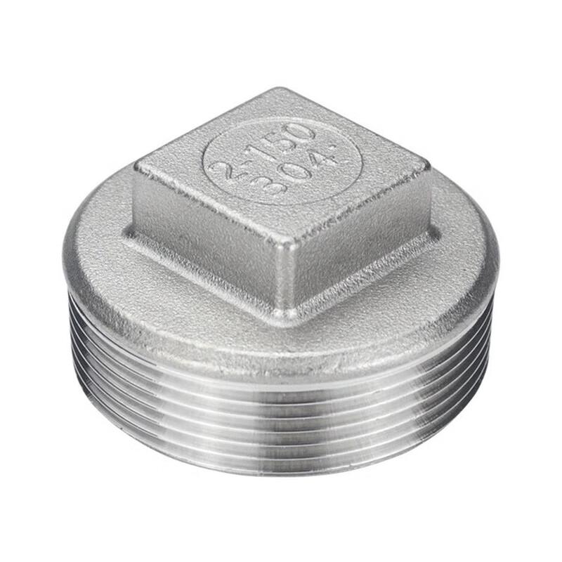 304 Stainless Steel External Thread Pipe Plug
