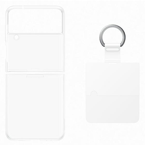 Etui do Samsung Galaxy Z Flip 4 Clear Cover Ring Przezroczyste