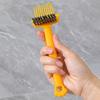 2 в 1 щетка для чистки расчески, очиститель для волос, грабли, расческа, встроенный инструмент, мини-средство для удаления грязи с волос, для домашнего использования в салоне красоты