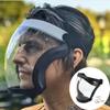 Full Face Shield Transparent Safety Mask with Filthers Oil-splash Proof Eye Facial Anti-fog Head Cover Work Protection Glasses