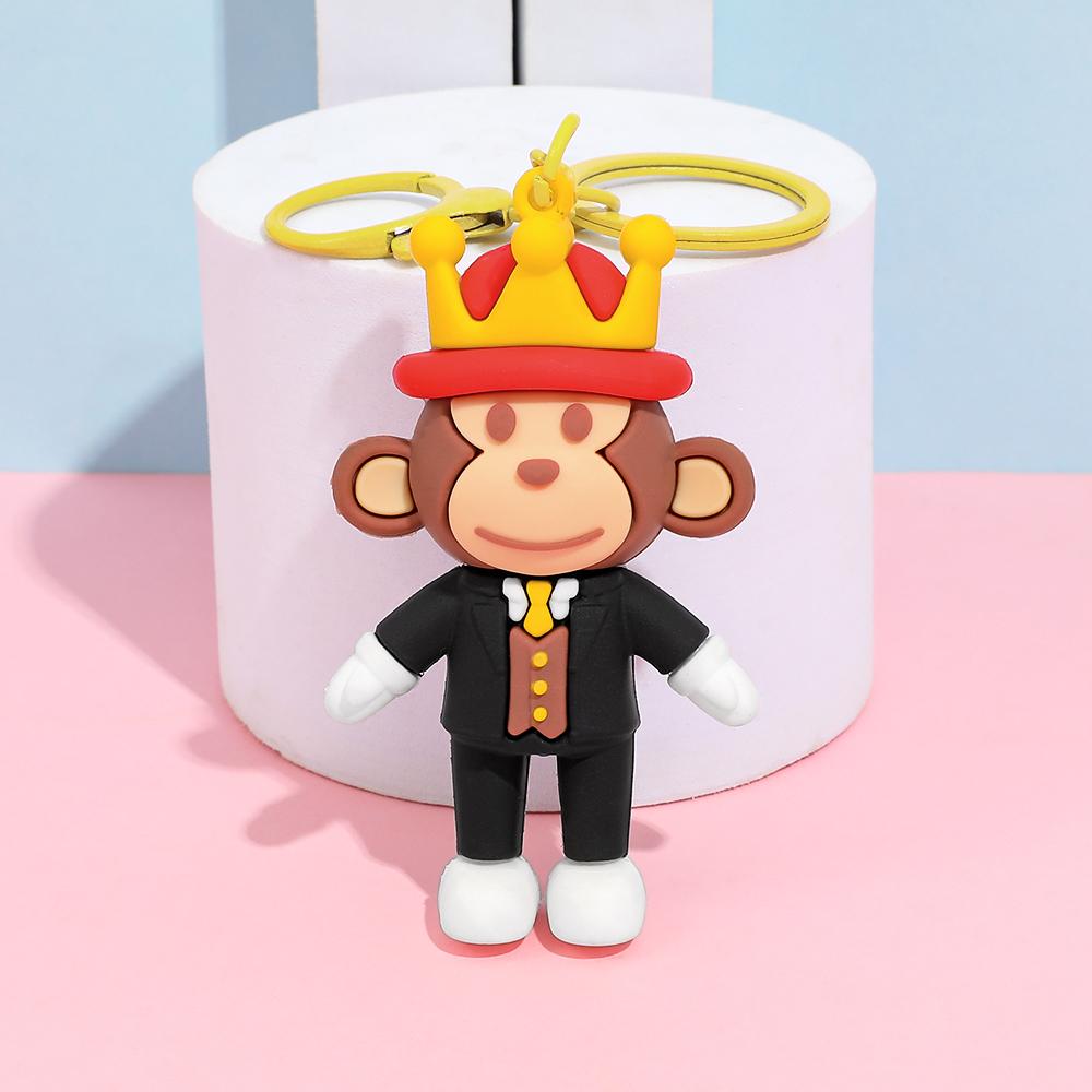 Kawaii Steal a Brainrot Jandel Keychain Anime Jandel Giant Toriel No. 67 Blue Toy Red Hat Black Monkey kids Christmas Gifts