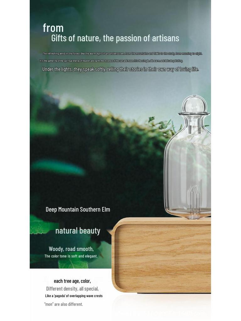 AM02 Rechargeable USB Cold Aroma Diffuser - Waterless, Pure Essential Oil Aromatherapy for Home and Bedroom.