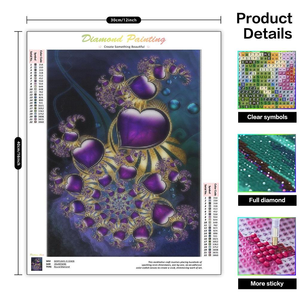 5D DIY Полный Круглый Алмаз Живопись Пейзаж Наборы Стразы Мозаика Ручной Работы Подарок Украшения Дома 30x40 см/12x16 дюймов