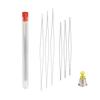 Stainless Sewing Beading Tool DIY Big Eye Embroidery Tool with Storage Tube