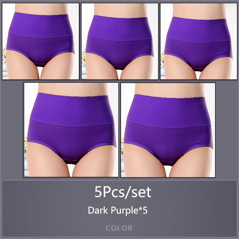 5 шт./компл. женские хлопковые трусики с высокой талией, мягкое дышащее удобное нижнее белье, большие размеры M-XXXXL