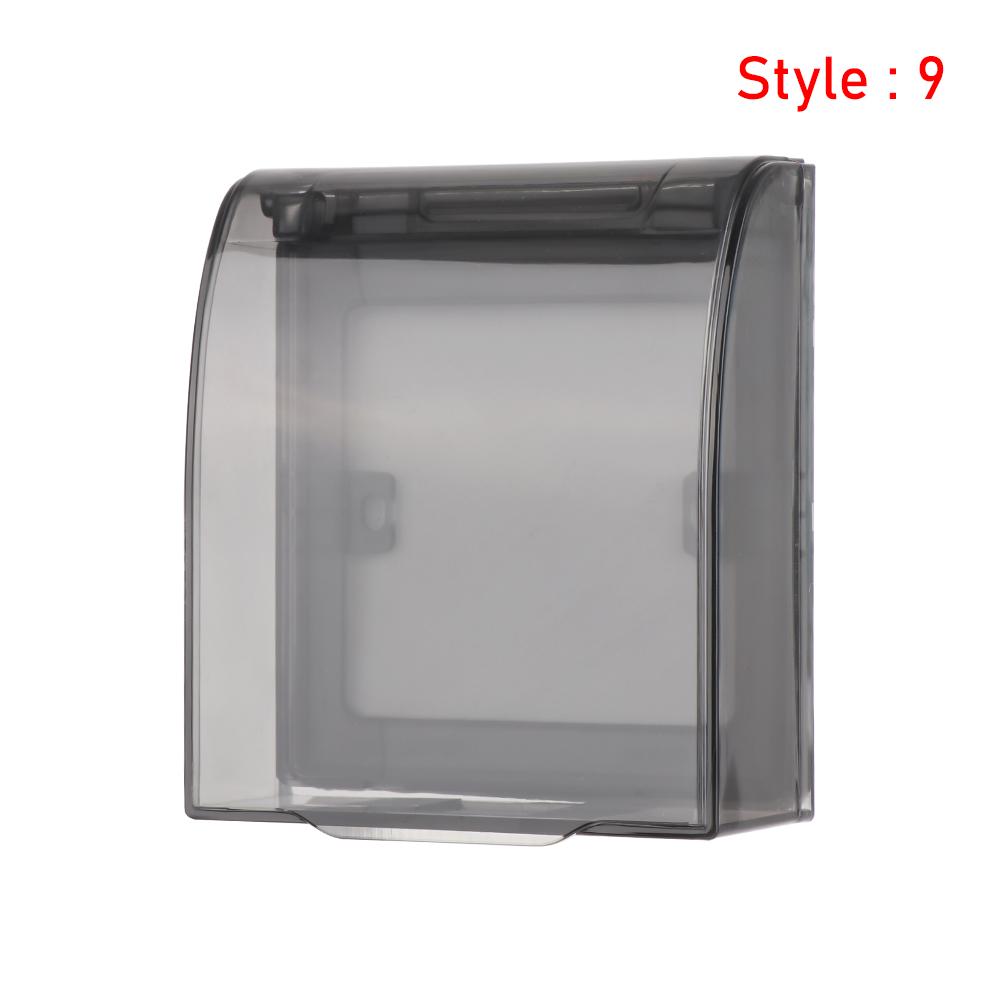 1 шт. 86 тип двойной протектор розетки электрический вилочный чехол детский защитный ящик водонепроницаемый ящик принадлежности для ванной комнаты