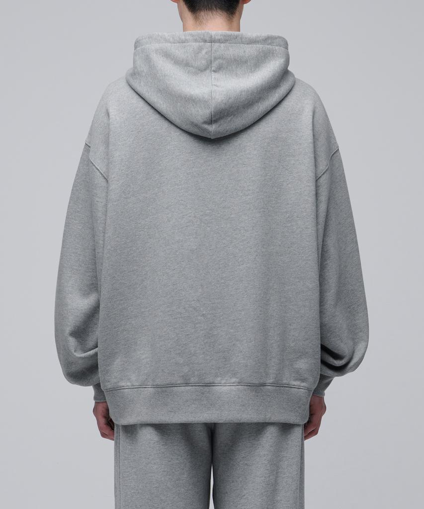Свитшот с капюшоном Extra Oversized [Средне-серый]