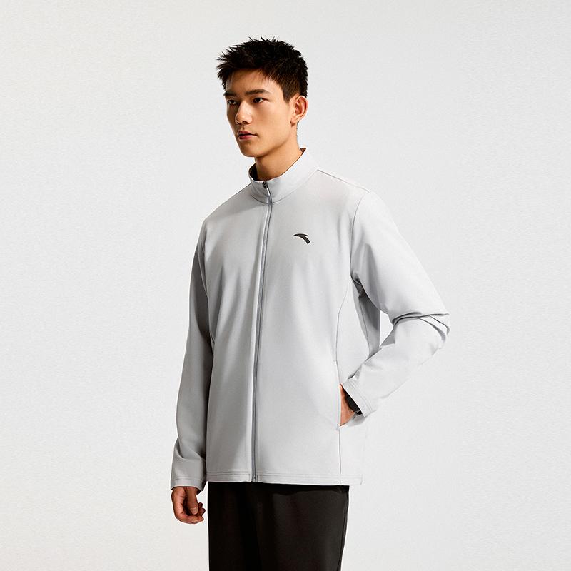 Men's ANTA Casual Sportswear Sets Men's Stand Collar Moderate