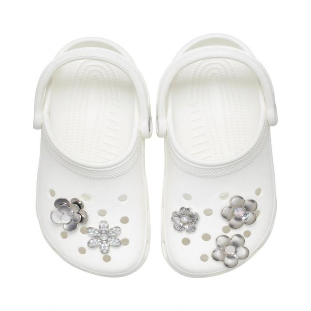 Crocs Серебряный набор цветов 5 Гбитц 10013258