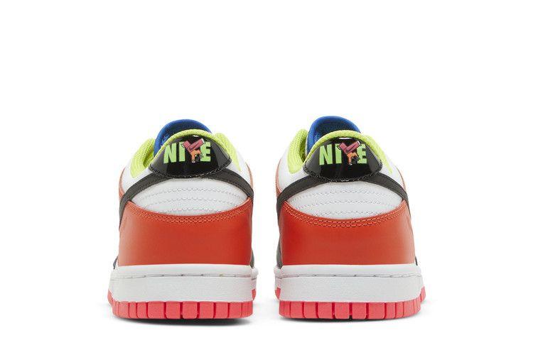 Kids' Sneakers Nike Dunk Low Cartwheel (GS) White/Black-Orange