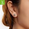 S925 Sterling Silver Labrador Stud Earrings Cross-Border Fashion Exquisite Cute Puppy Ear Jewelry
