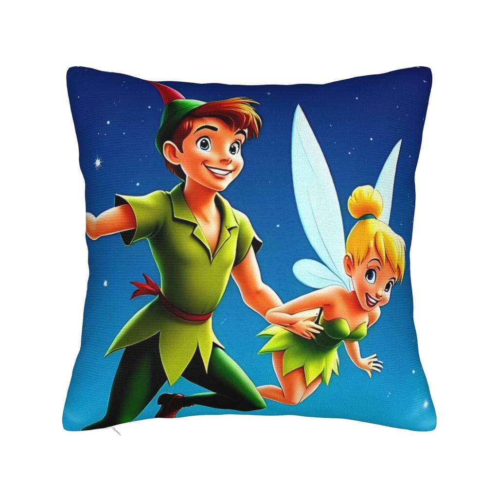 Cartoon P-Peters P-Pan Pillow Case Fashion Pillow Cover Comfy Pillowcases For Sofa Home Decoration