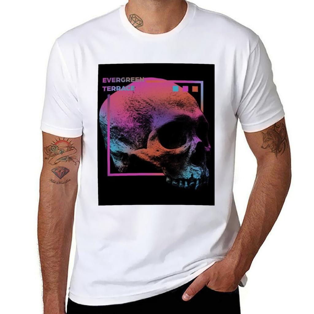 Evergreen Terrace Vaporwave Tshirt Quick Dry Training Short Sleeve Tee